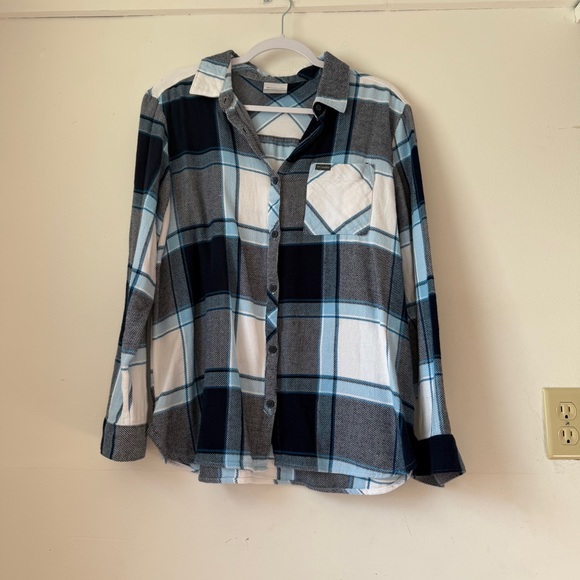 Columbia Tops - Columbia XL Woven Plaid Shirt